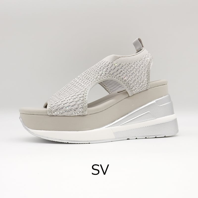 5275 KNIT VOLUME SOLE SPORTS SANDALS | MUUM