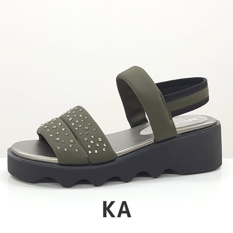 DOUBLE BELT SANDALS/610