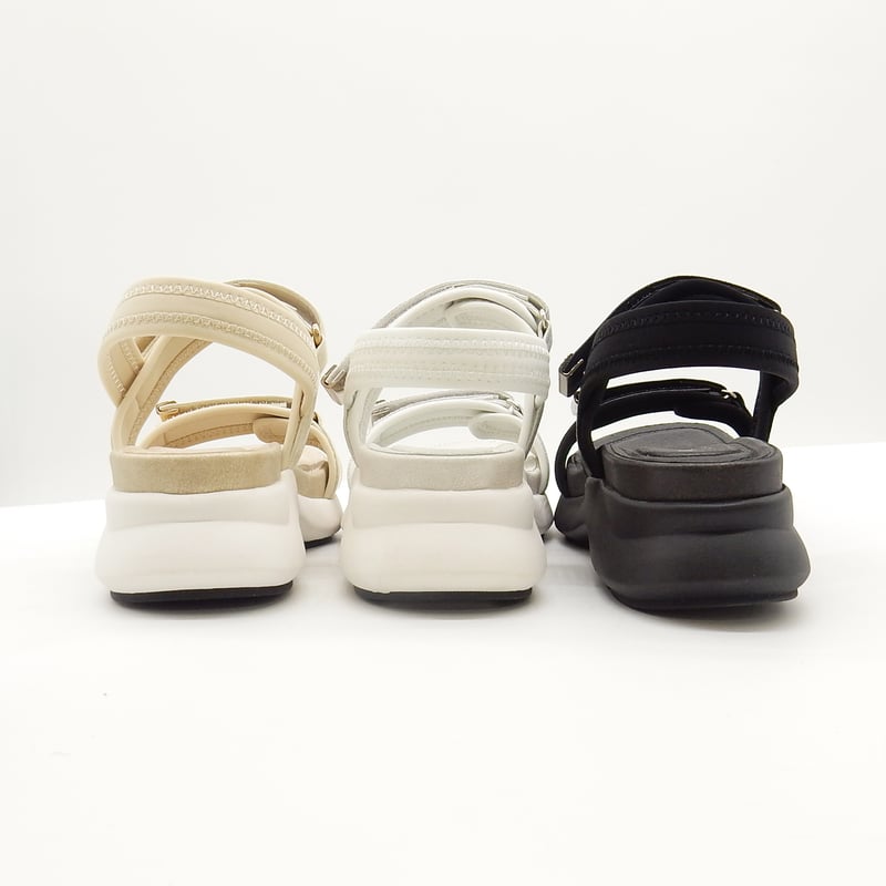 WX5632 METAL DOUBLE BELT SANDAL | MUUM