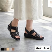 XJ6884 SQUARE BIJOU STRAP SANDALS