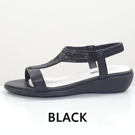 XJ341 LINESTONE BACK BELT SANDALS