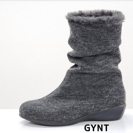 7349 FAKE FUR KNIT BOOTS