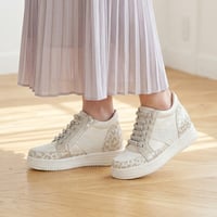 XJ7847  TUBE BIJOU INHEEL SNEAKER