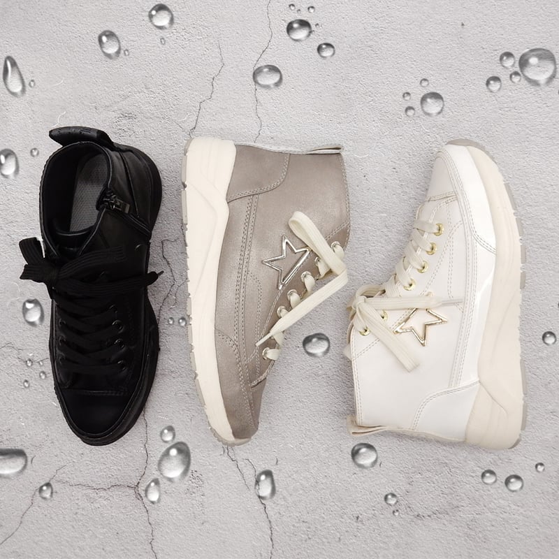 XJ1200 【RAIN】 STAR METAL LACEUP SNEAKER | MUUM