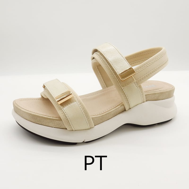 WX5632 METAL DOUBLE BELT SANDAL | MUUM