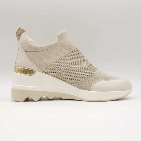 WX2100 LOGO KNIT WEDGESOLE SNEAKERS