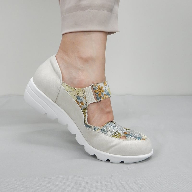 めいぷる WX6800 SQUARE BIJOU SHOES | MUUM