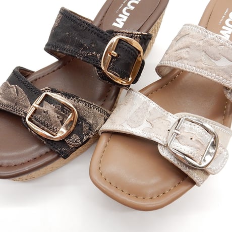 WX7301 DOUBLE BELT MULE SANDAL