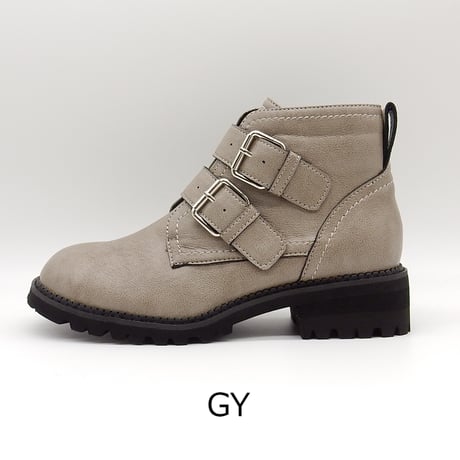 XJ4402  DOUBLE BELT ENGINEER SHORT BOOTS