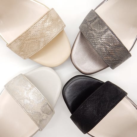 CROSS BELT WEDGE SOLE SANDALS/520