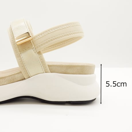 WX5632 METAL DOUBLE BELT  SANDAL