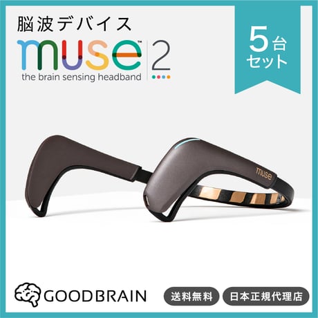 【5台セット】脳波デバイス Muse2 瞑想を可視化するアイテム【日本語マニュアル付き】  のコピー