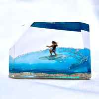 CrystalCube S Long size  Blue fish