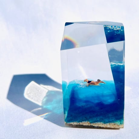CrystalCube(C.C.)M size Paddling man