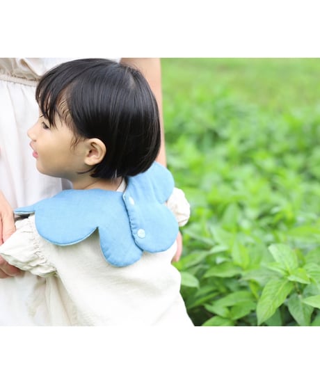 魚津藍染めリバーシブルスタイ