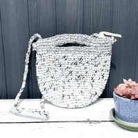 Recycle plastic bag     　　  silver