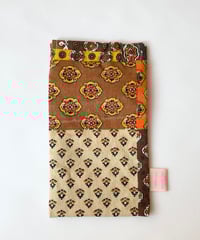 Vintage fabric glasses case　　　C