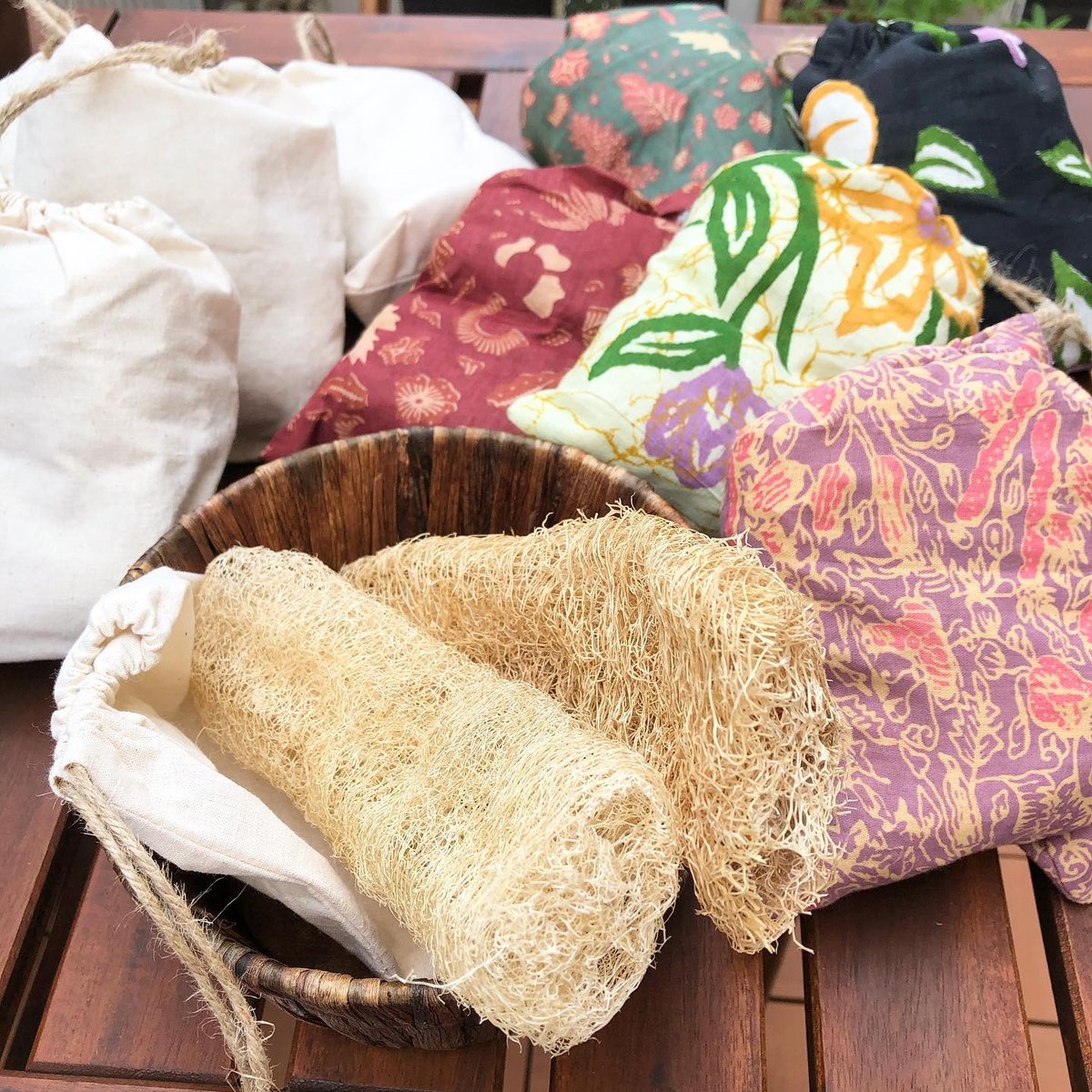 Loofah organic HECHIMA TAWASHI | AMBER plus