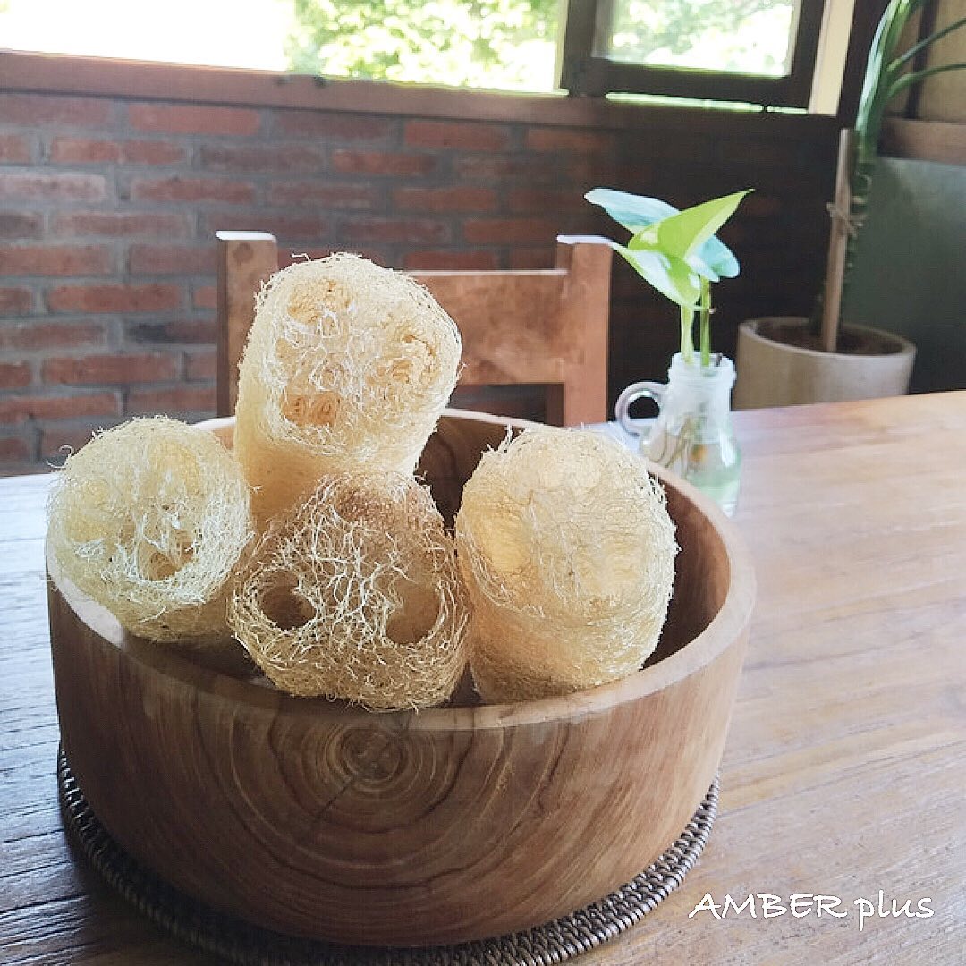 Loofah organic HECHIMA TAWASHI | AMBER plus