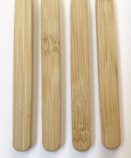 Bamboo tooth brush  　　4本set