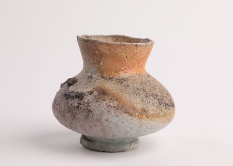 自然釉壷　Jar with Natural Ash Glaze　F7_23