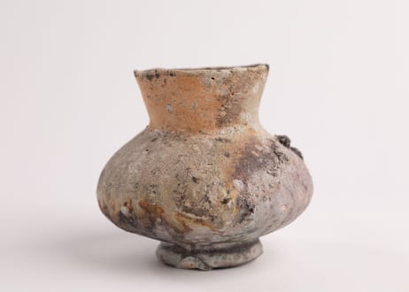 自然釉壷　Jar with Natural Ash Glaze　F7_23