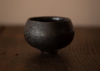 自然釉貝目シボぐい呑　R7-19