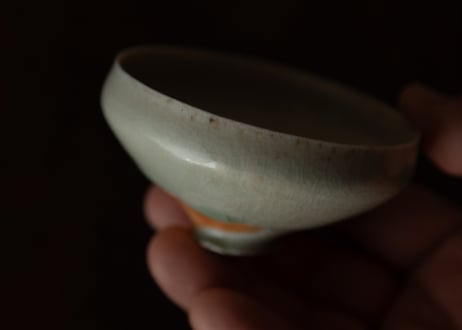 仁清灰釉ぐい呑 TC-37