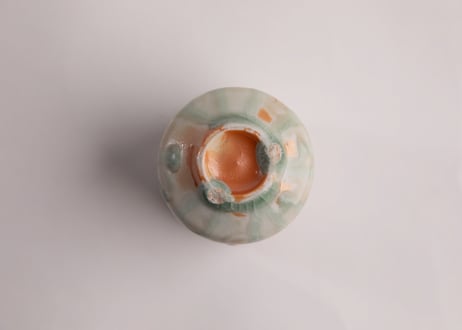 灰釉筒湯呑　Ash-Glazed Cylindrical Teacup　R8-048-4