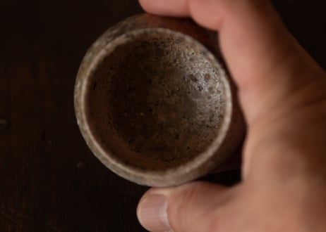 自然釉ぐい呑 R7-12