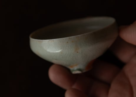 仁清灰釉ぐい呑 TC-37