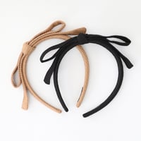 waffle ribbon headband