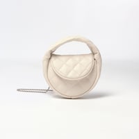 SAMO ONDOH / Flap mug bag mini quilting (Cream)