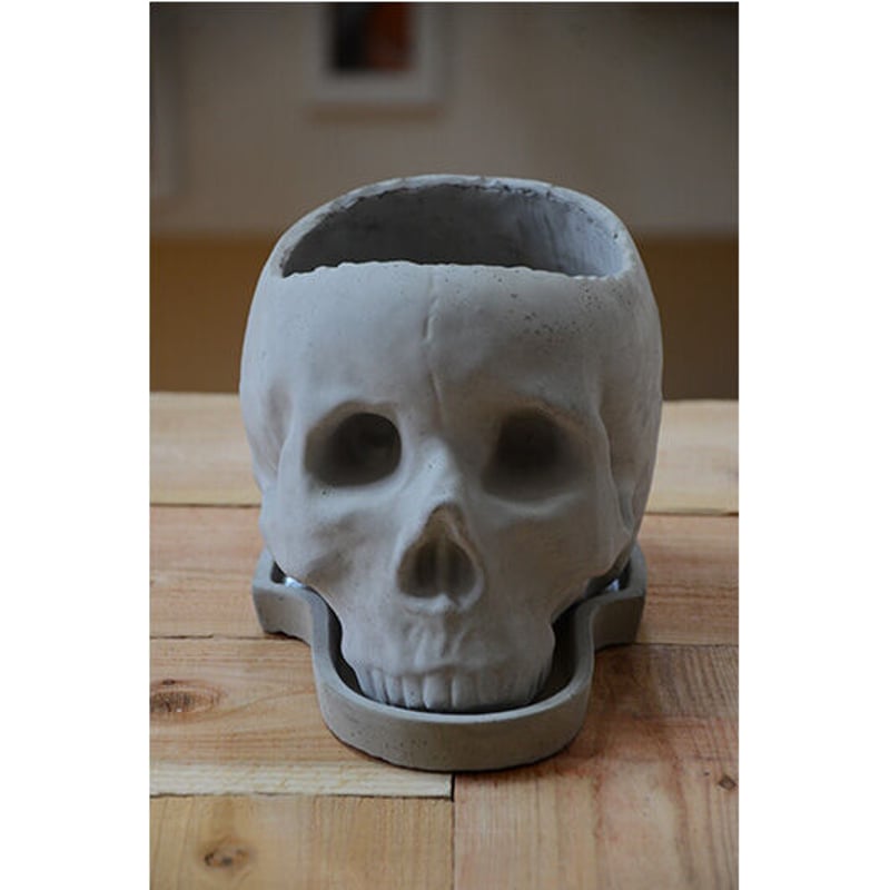 raraiuvant 陶器鉢 Mサイズ 髑髏 | Mellow Yard