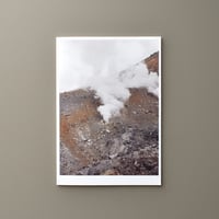volcanic land