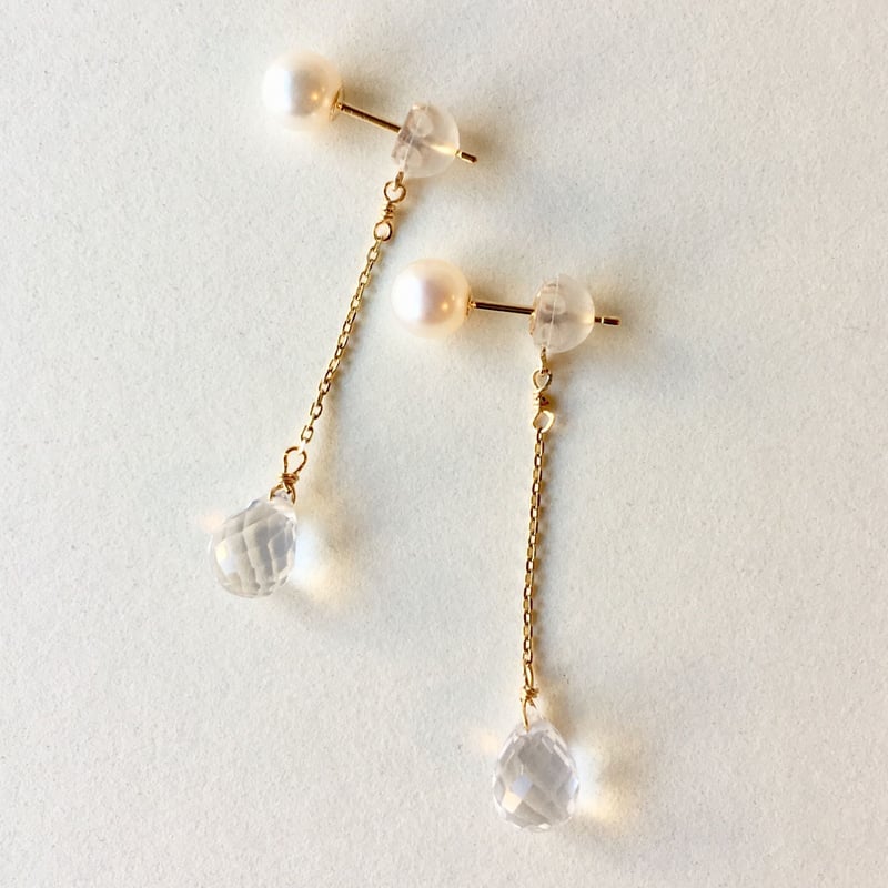 セブンフェアリー　パリ　Hモチーフピアス セブンフェアリー パリ Hモチーフピアス