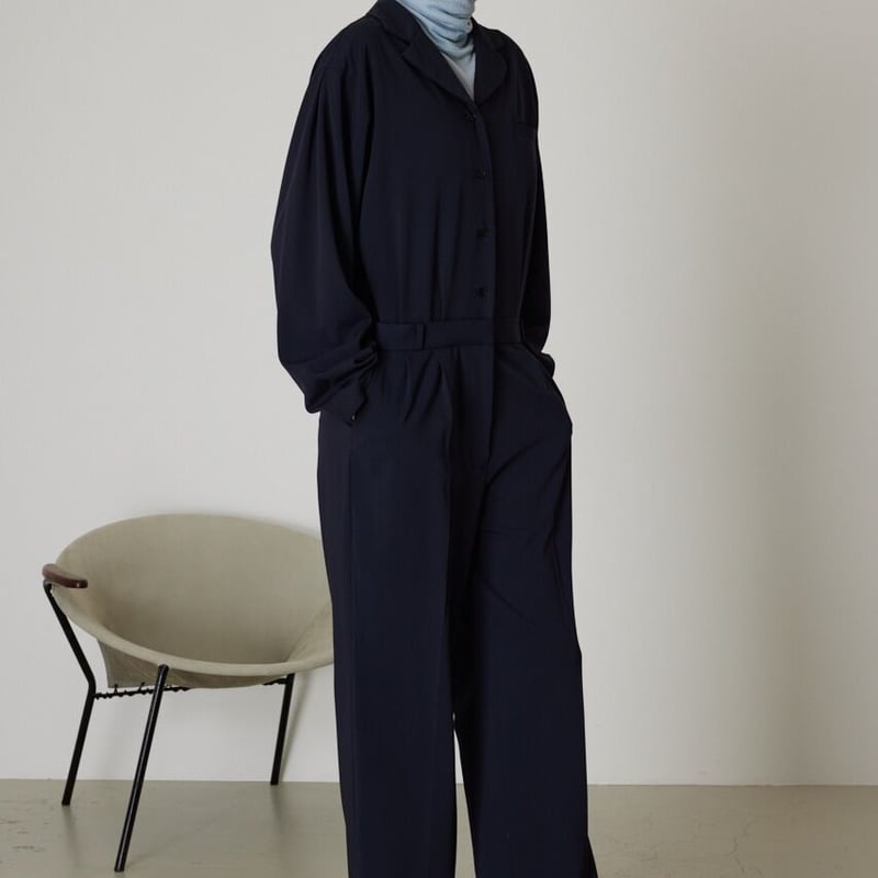RIM.ARK Mannish jump suit navy 36/38 | RUTILE