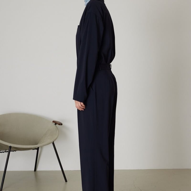 RIM.ARK Mannish jump suit navy 36/38 | RUTILE