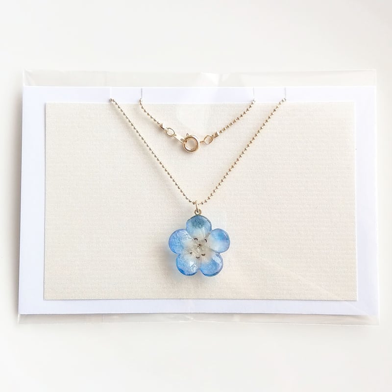 ヰ世界情緒】ネックレス ネモフィラ ver.