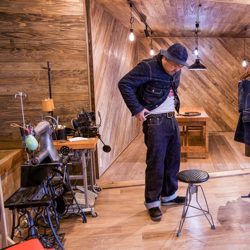 TCBジーンズ 桃太郎デニム デニムハット MH001】 本日は帽子のご紹介