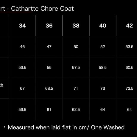 TCB Jeans Cathartt Chore Coat 10OZ