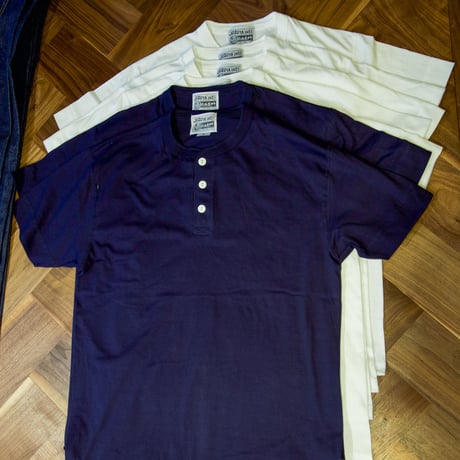 NEWヘンリーネックTシャツ