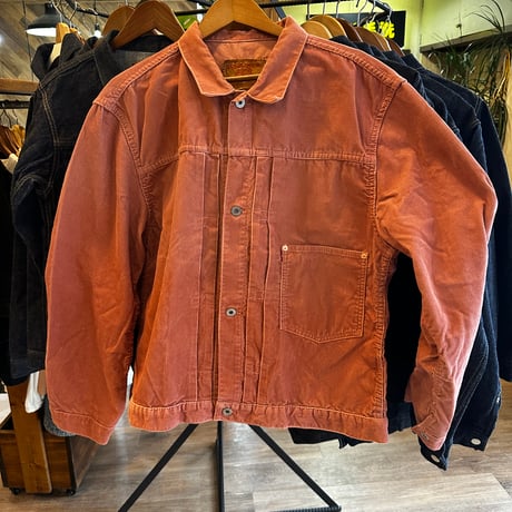 S40’s Cord Jacket salmon pink