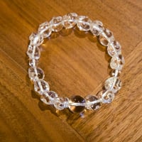 メメントモリ　野ざらし　水晶（クリスタル）髑髏ブレスレット
