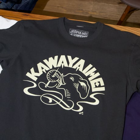 KAWAYAIHEIロゴTシャツ