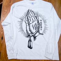 数珠屋合掌ロングスリーブTシャツ
