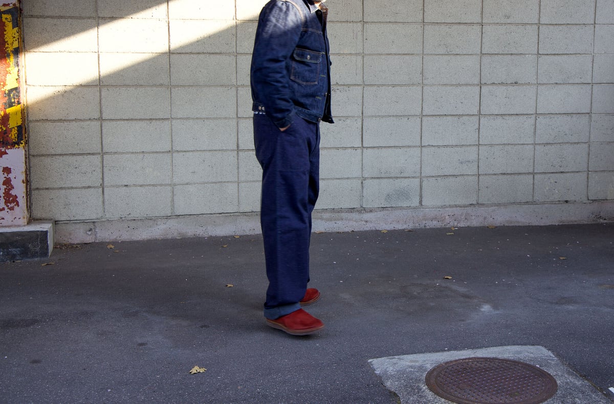 TCB Jeans SEAMENS TROUSERS / USN デッキパンツ | 数珠屋伊平