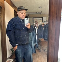 TCB ジーンズ　LATE ４０’s ジャケット　ラスト赤タブ