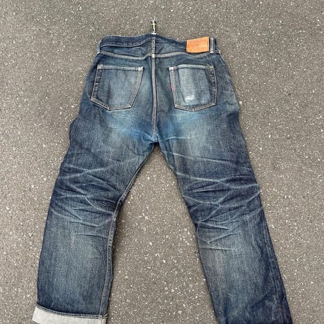 TCB JEANS S40s JEANS 赤タブラスト