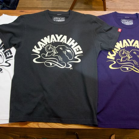 KAWAYAIHEIロゴTシャツ